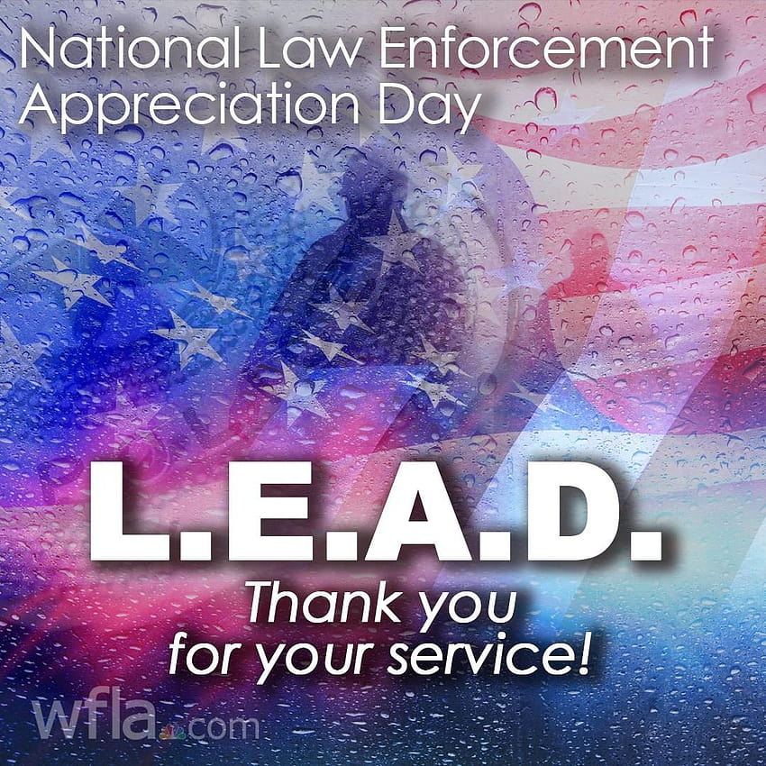 Thank an officer today as Tampa Bay observes National Law, law enforcement appreciation day HD phone wallpaper