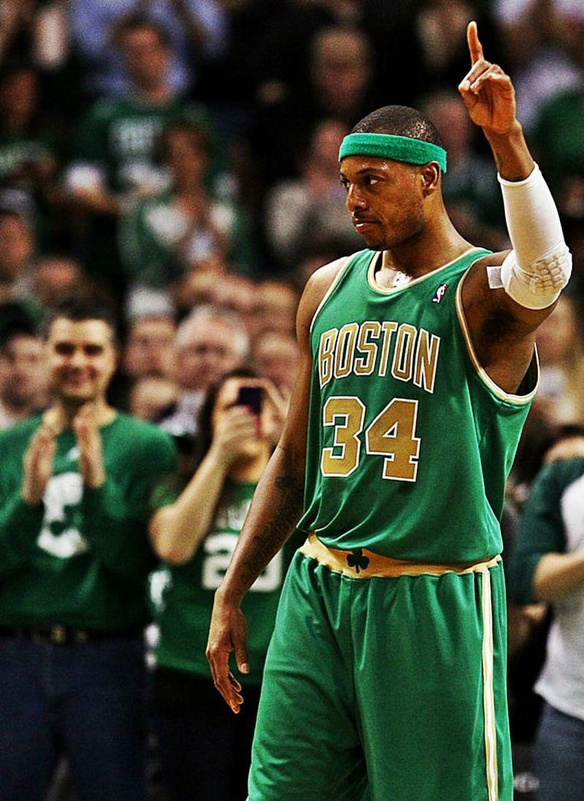 Grupo de iPhone de Boston Celtics, Paul Pierce fondo de pantalla del teléfono