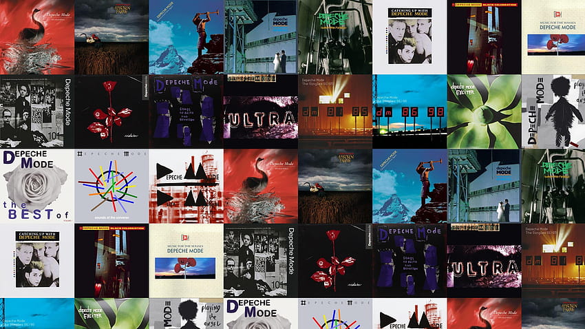 tryb depeche « Kafelki, okładka albumu jazzowego i telefon komórkowy Tapeta HD