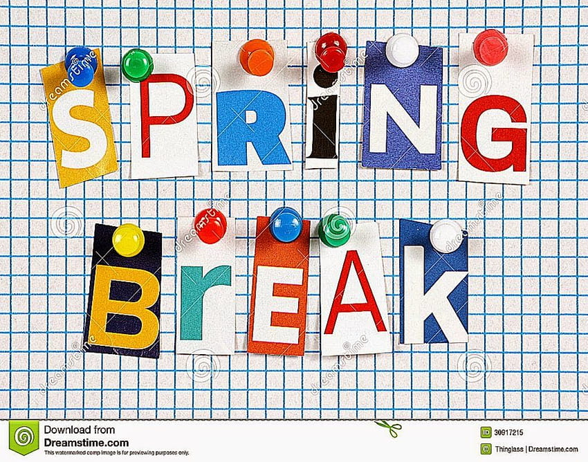 Spring Break Words, spring words HD wallpaper