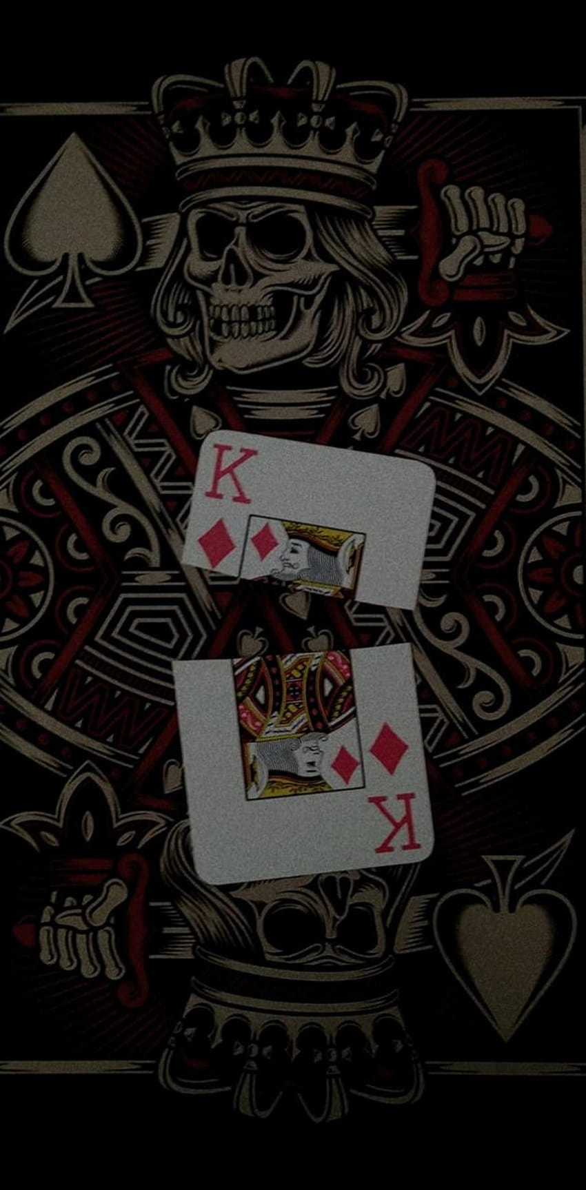 cartão de pôquer por Captain_Splash, cartão mágico Papel de parede de celular HD