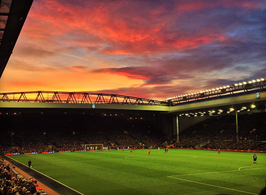 Today In Anfield Both Teams Liverpool And Leicester, liverpool stadium HD wallpaper