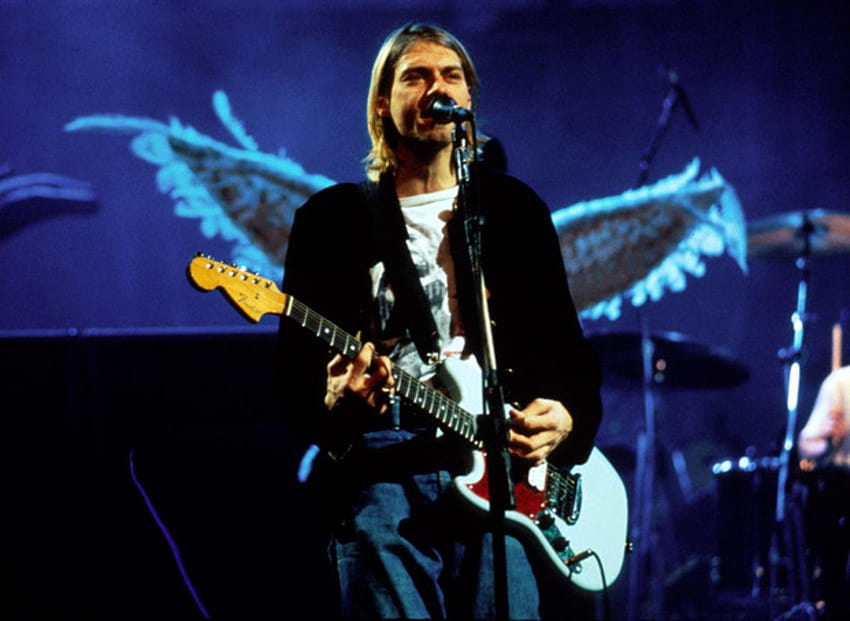 Kurt Cobain's final Guitar World interview: “We play so hard that, kurt cobain guitar tumblr HD wallpaper