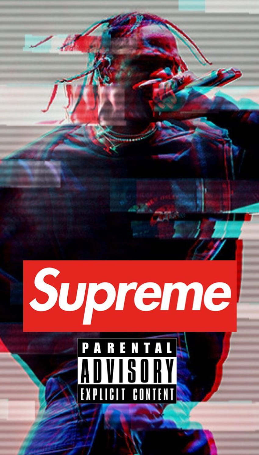 Travis Scott Supreme, supreme rappers HD phone wallpaper | Pxfuel