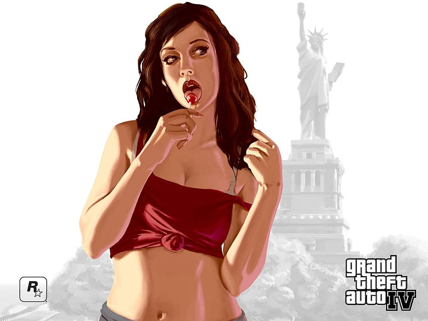 GTA 4 Girl GTA IV-Spiele im jpg-Format für Mädchen ps3 HD-Hintergrundbild