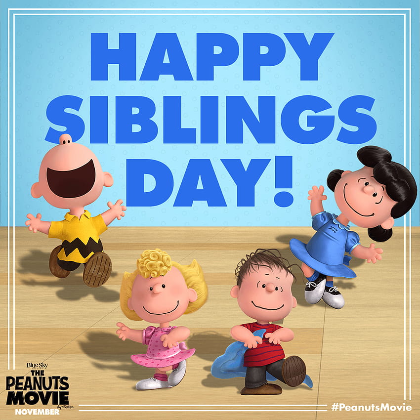 Oh brother! Happy National Siblings Day from The Peanuts Movie HD phone ...