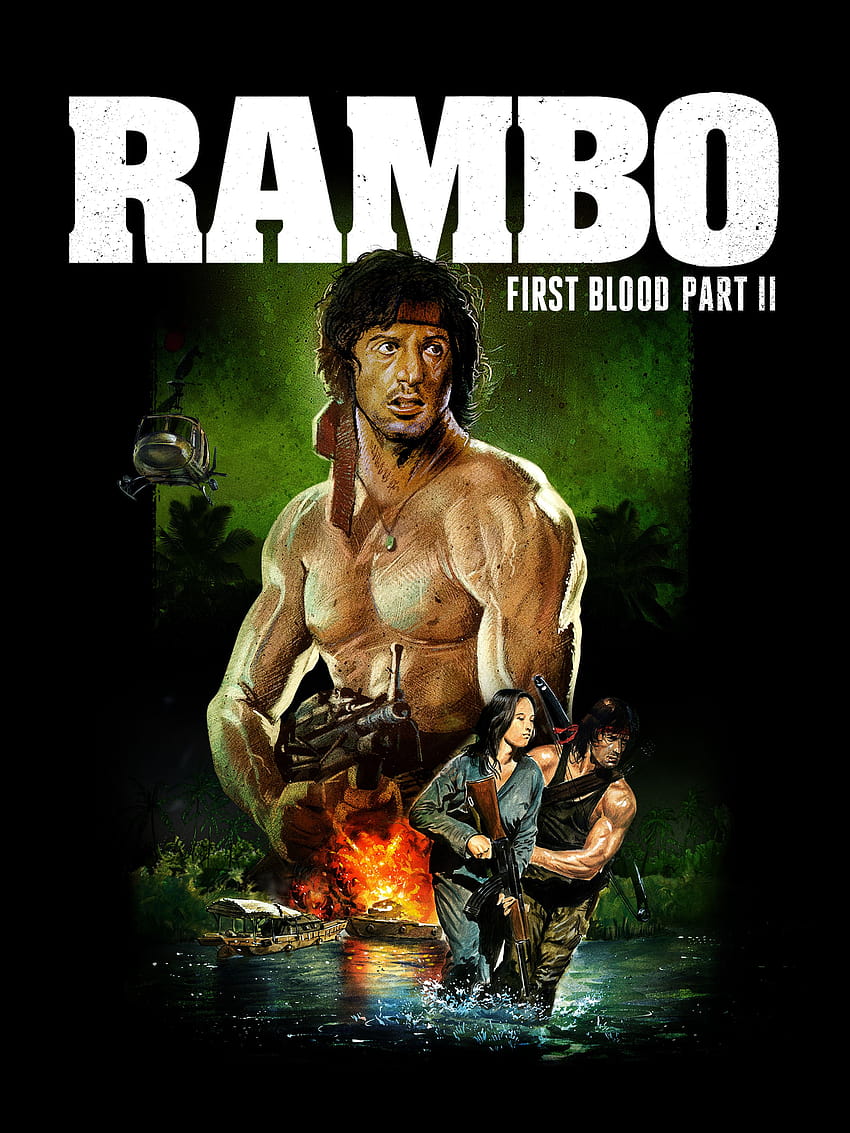 Prime Video: Rambo: First Blood Part IIprimevideo, rambo first blood part ii Fond d'écran de téléphone HD
