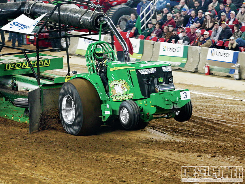 John Deere Pulling Tractor Iphone, tractor pull HD wallpaper