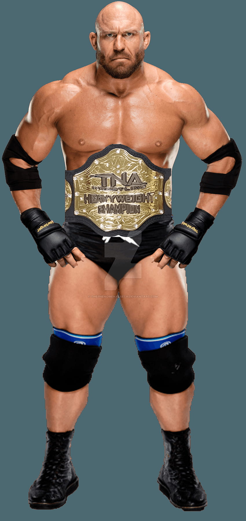 Ryback TNA World Heavyweight Champion 2017 by ThePhenomenalSeth on, ryback 2017 HD phone wallpaper