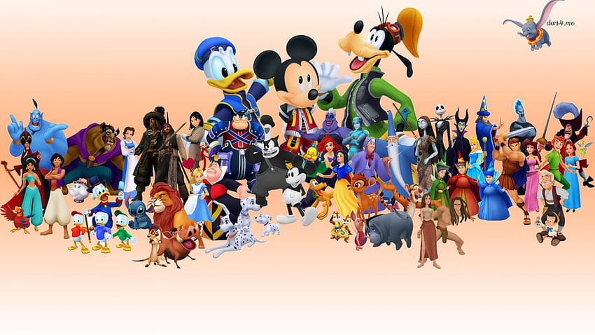 Personajes de Disney World para y Móviles Youtube Portada fondo de pantalla