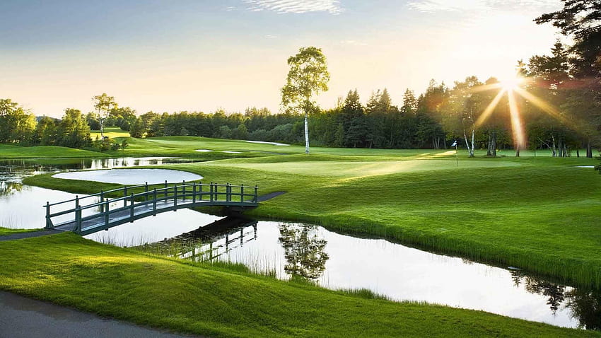 Augusta National Golf Course 25, Golf-schirmschoner HD-Hintergrundbild