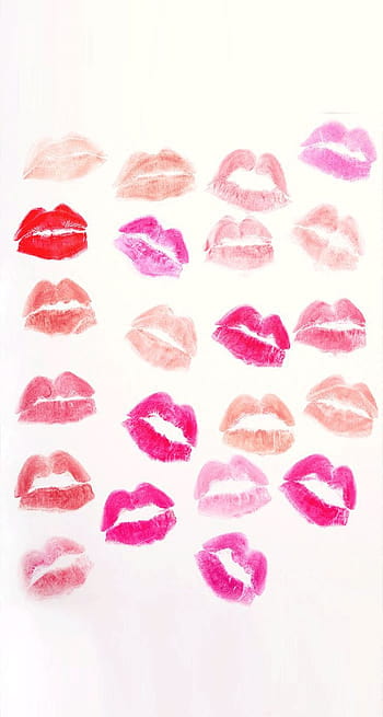 Lips Wallpaper | Tabitha Webb x Barney Gates