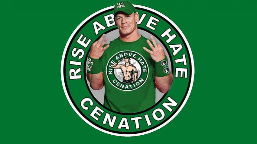 WWE John Cena Green, John Cena non molla mai il verde Sfondo HD