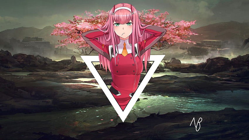 Wallpaper darling in the franxx hot anime girl zero two desktop wallpaper  hd image picture background e0f289  wallpapersmug