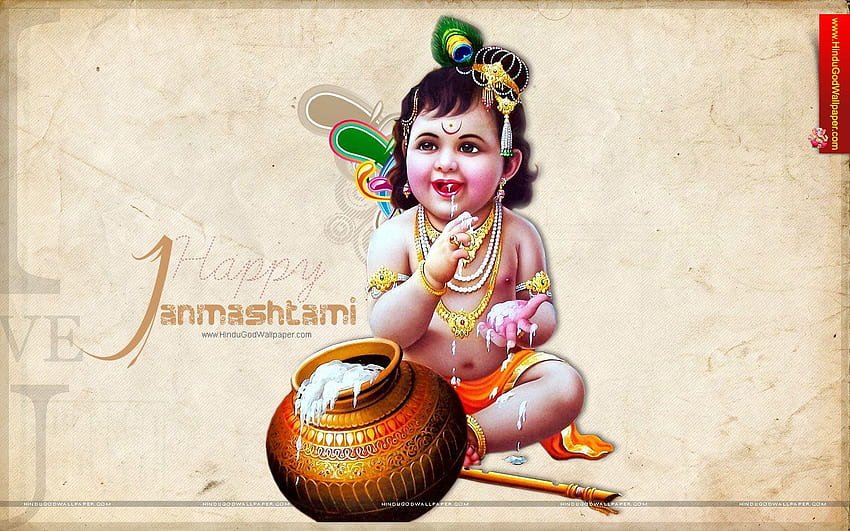 Krishna Janmashtami dan Wallpaper HD