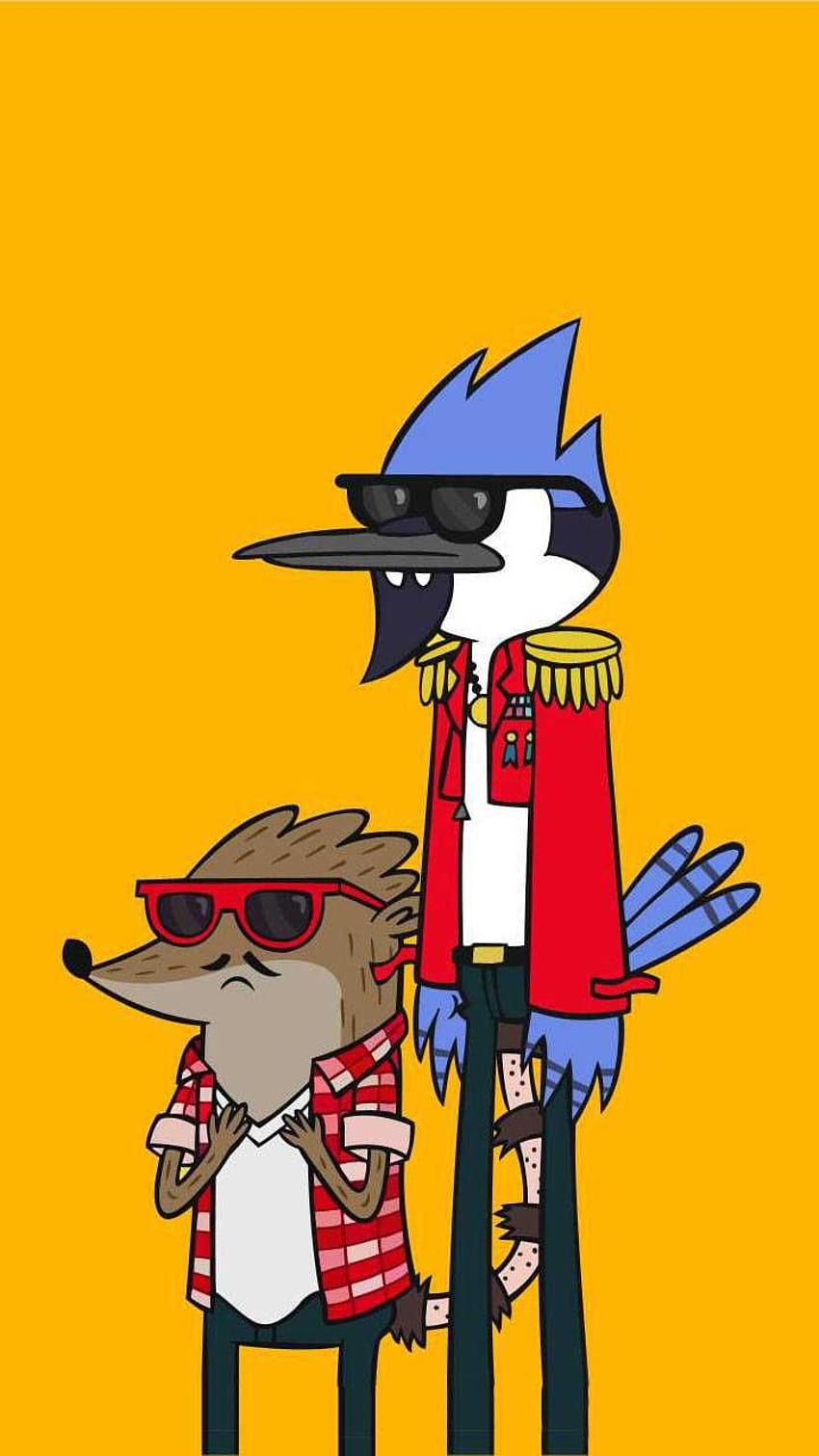 iPhone 5 Wallpapers Regular Show  Mordecai and Rigby Wallpaper for