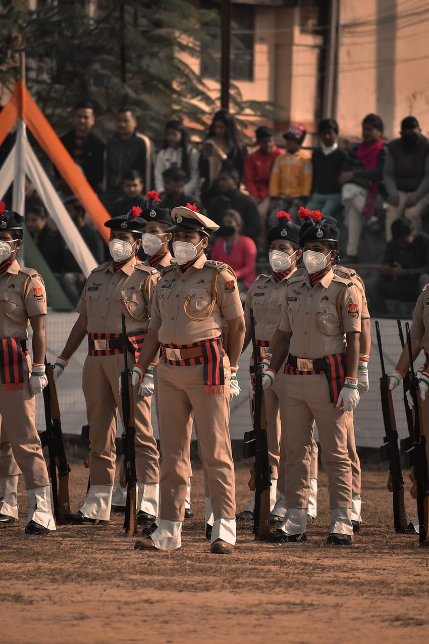 100 Indian Police, policial indiano Papel de parede de celular HD