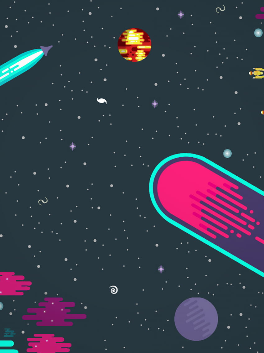 Kurzgesagt Style [1920x1080] HD phone wallpaper | Pxfuel