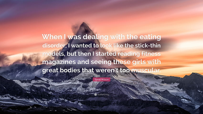 Torrie Wilson Quote: “When I was dealing with the eating disorder, I wanted to look like the stick HD wallpaper