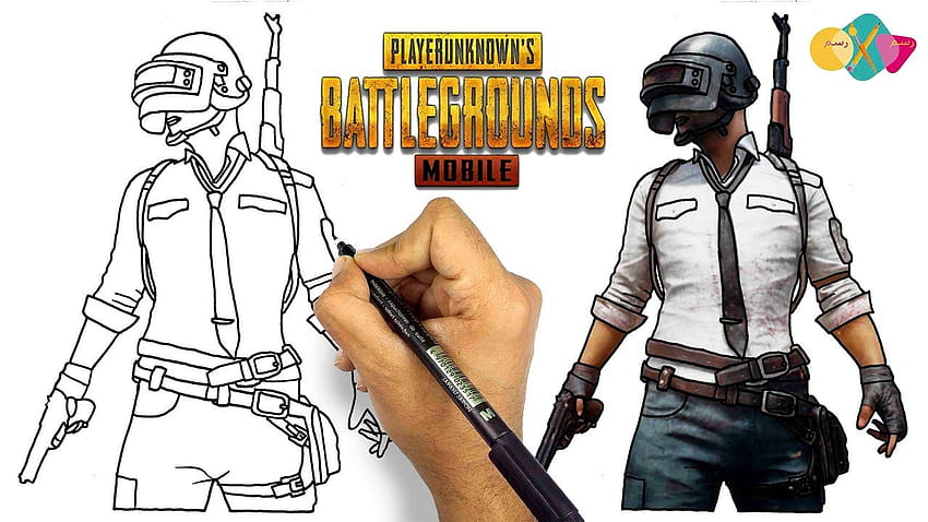 Pubg Mobile Drawing : Pencils Pubg Drawing Subodh Arts Amazing Art Painting Portrait Art Art / Tons of awesome pubg mobile to for . HD wallpaper