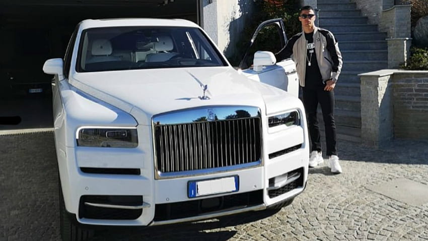 Samochód Cristiano Ronaldo – Bugatti Chiron To Rolls, samochody Ronaldo Tapeta HD
