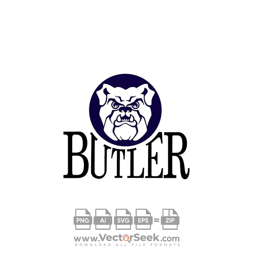 Butler University Bulldogs Logo Vector, bulldogs de mordomo Papel de parede de celular HD