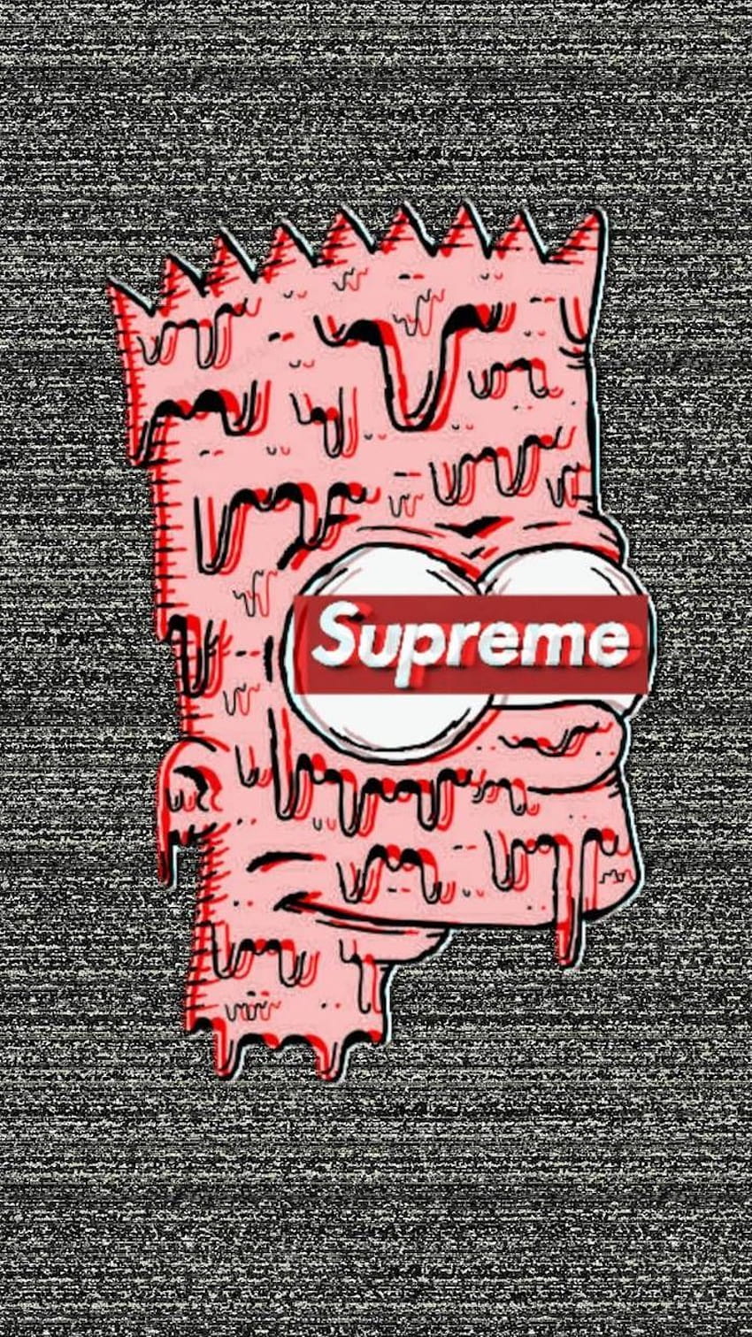 Bart Simpson Supreme iPhone - Gucci Bart Simpson Supreme HD phone wallpaper