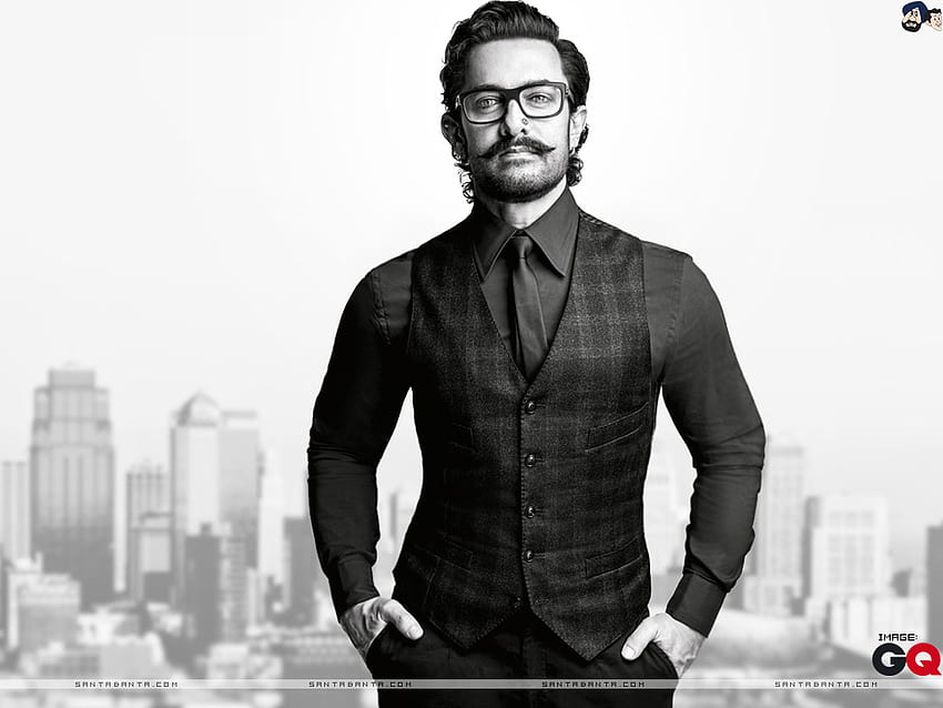 Mr. Perfectionist Aamir Khan posing for GQ magazine shoot, aamir khan film HD wallpaper