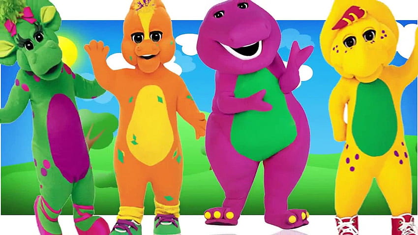 Barney The Dinosaur, barny the dinosaur HD wallpaper