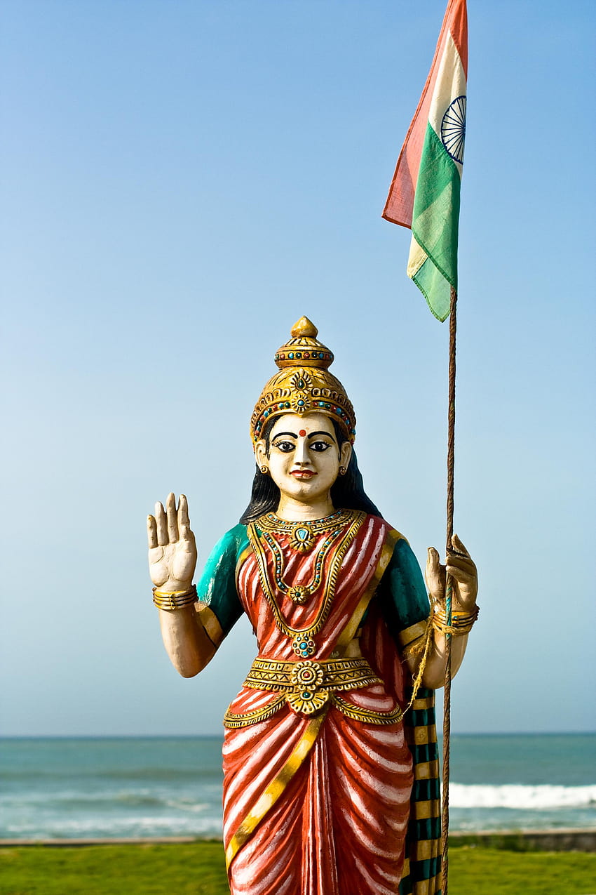 Bharat Mata Statue At Kanyakumari, bharath matha HD phone ...
