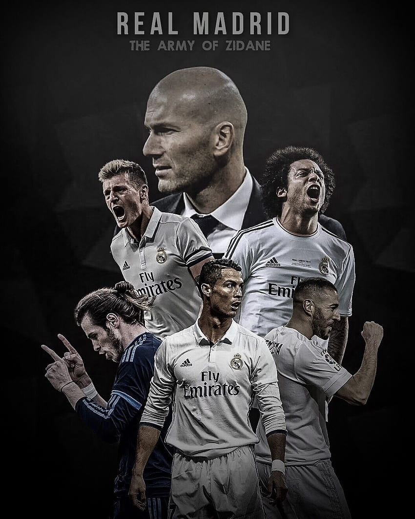 Real Madrid Team 2021 / Real Madrid European Football Insider / Real madrid football team logo made of gold editorial graphy HD phone wallpaper