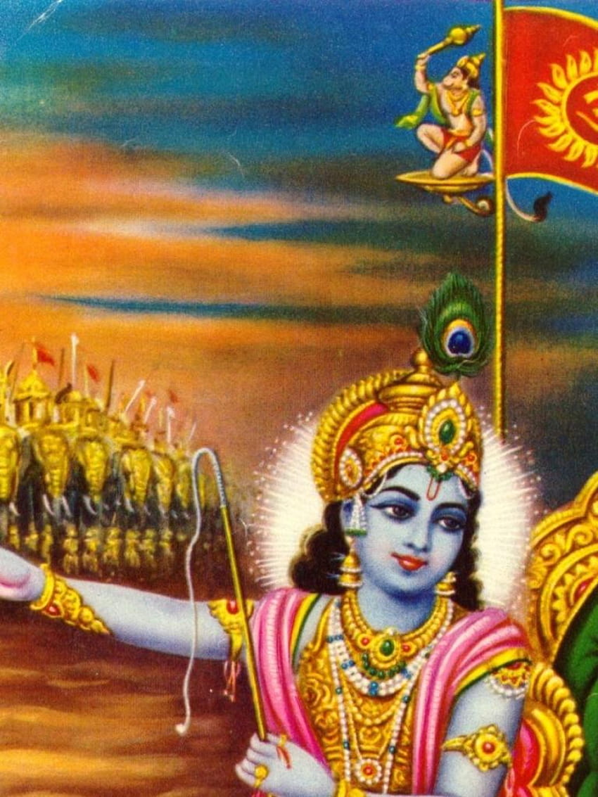 Hinduism Mythology Bhagavad Gita, krishna geeta iphone HD phone wallpaper |  Pxfuel