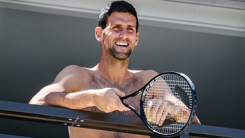Australian Open 2021, Novak Djokovic 2021 HD-Hintergrundbild