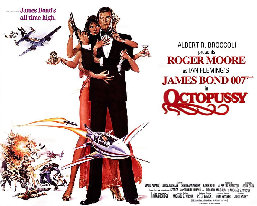 Octopussy , Film, HQ Octopussy, Roger Moore Tapeta HD