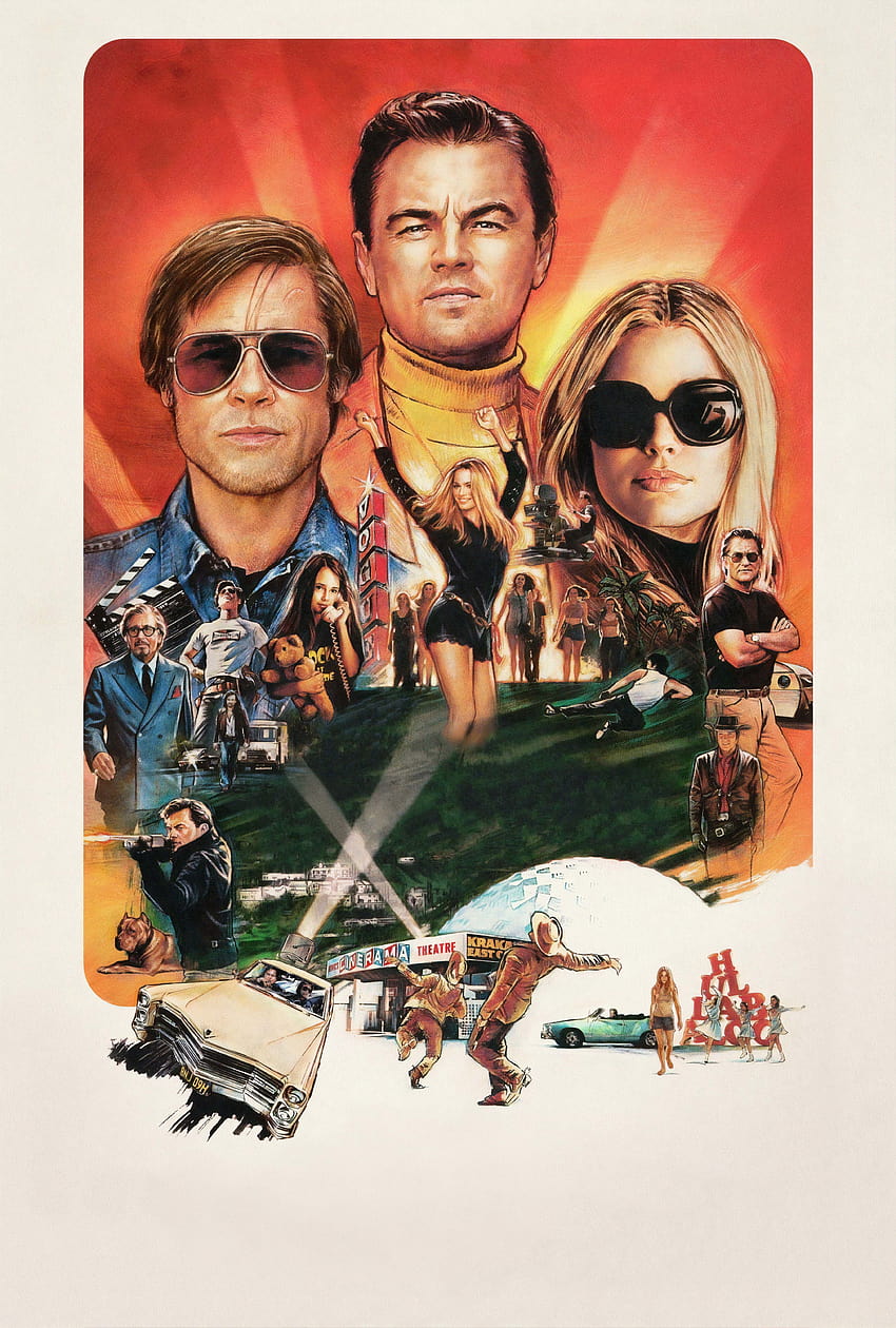 Once Upon A Time In Hollywood , Movies , dan Backgrounds, sekali waktu di ponsel hollywood wallpaper ponsel HD