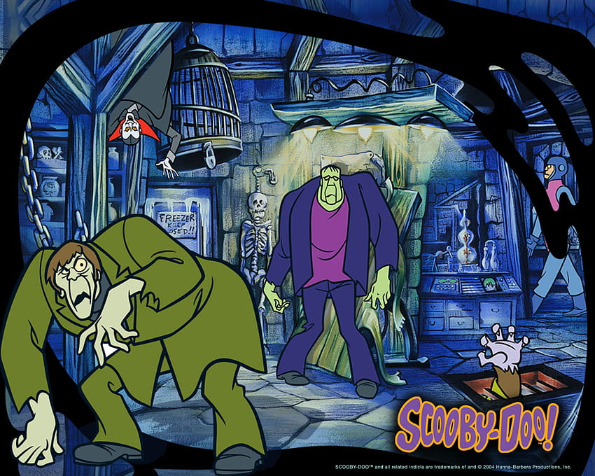 Villains from Scooby Doo, halloween scooby do HD wallpaper