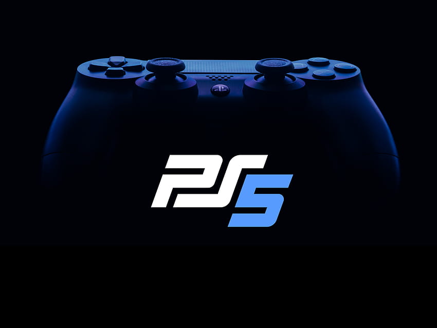Logo PS5 par Benjamin Oberemok pour déplier sur Dribbble, logo Fond d'écran HD