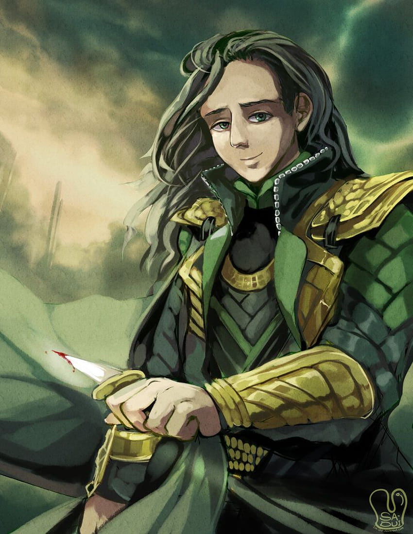 Loki portrait, male anime style, illustrated by | Stable Diffusion | OpenArt