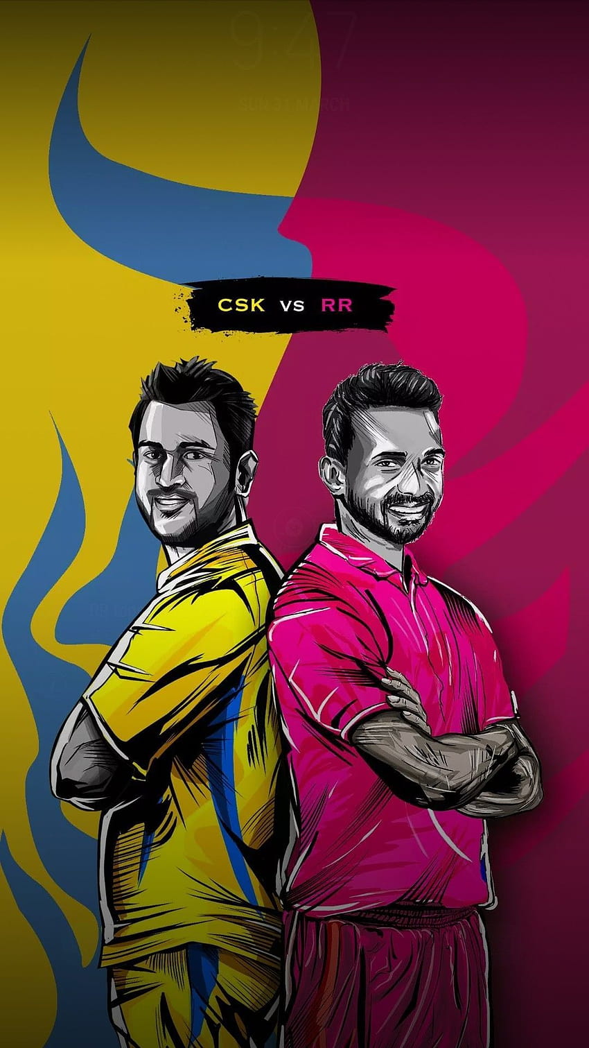 Pertandingan 25: Rajasthan Royals Vs Chennai Super Kings, csk vs rr wallpaper ponsel HD