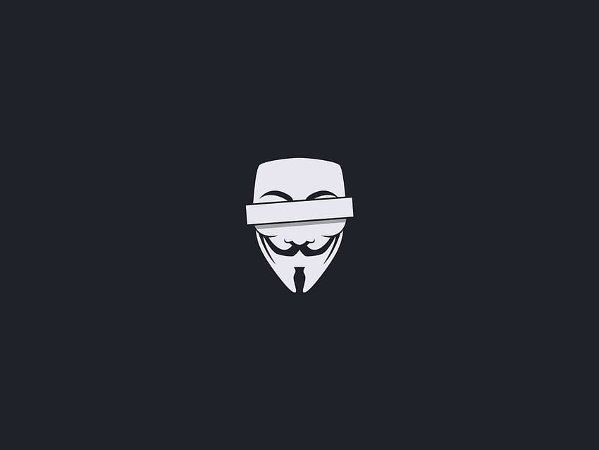 Анархия, Анонимен, Компютър, Хак, Хакер • За теб, анонимно лого HD тапет