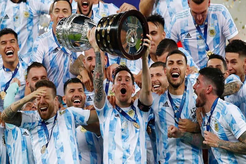 Copa America 2021: 'The whole world wanted it for him', Twitter erupts in joy as Lionel Messi's long wait for interntional trophy ends HD wallpaper