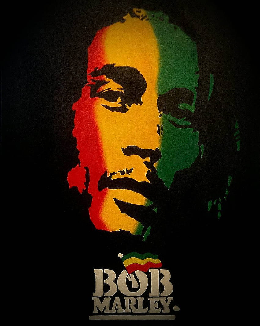 ボブ・マーリー* ボブ・マーリーの素晴らしいポスターと版画、ビデオ HD電話の壁紙