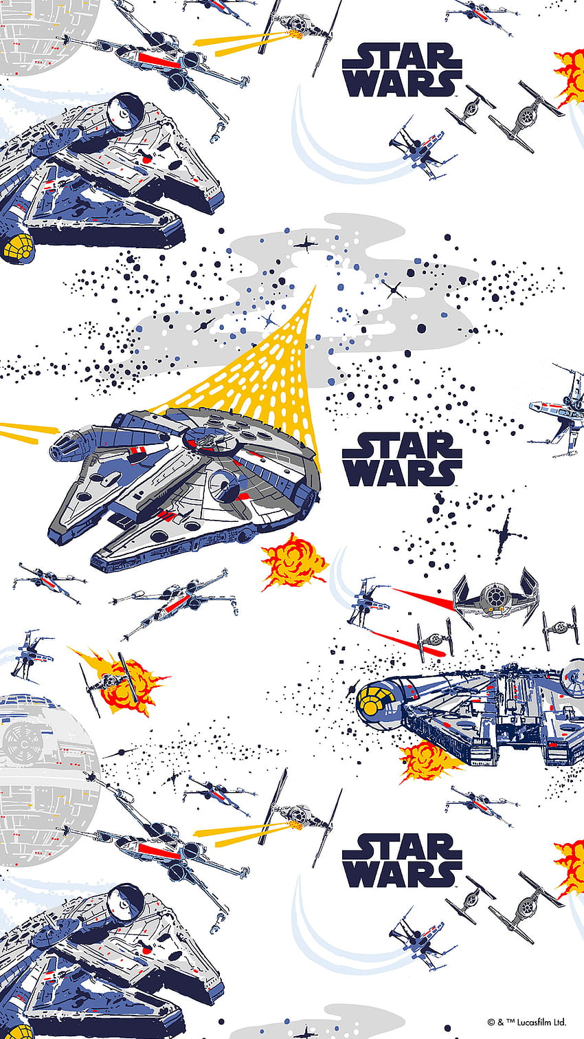 Star Wars iPhone, millennium falcon iphone HD phone wallpaper