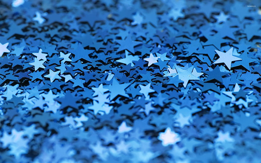 Blue Stars graphy 24356, aesthetic star HD wallpaper