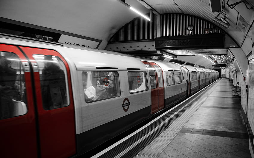 Bawah tanah, transportasi perkotaan, kereta api, London, london bawah tanah Wallpaper HD