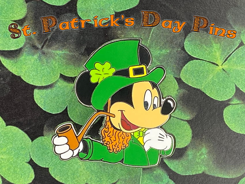 St. Patrick's Day Irish Mickey Mouse Disney Fantasy Pin, disney stpatrick day HD wallpaper