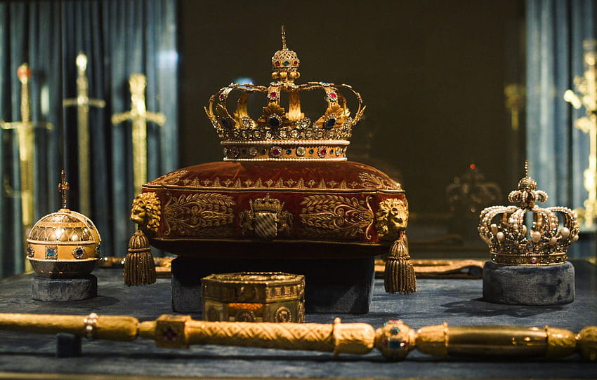 glass, gold, crown, Museum, the state, scepter, exhibit , section разное HD wallpaper