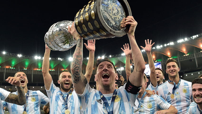 Arjantinli Copa America, Lionel Messi'nin mirasının 'tepesindeki kiraz', copa america kupasını kazandı HD duvar kağıdı