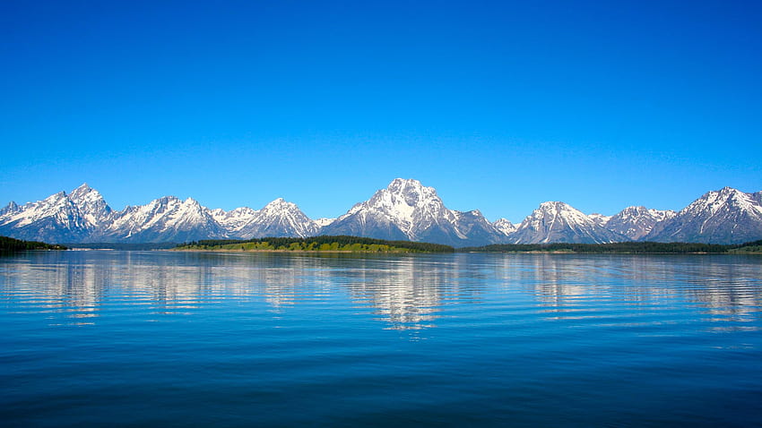 Jenny Lake, Grand Teton National Park, Reflection, Blue, jackson lake grand teton national park HD wallpaper