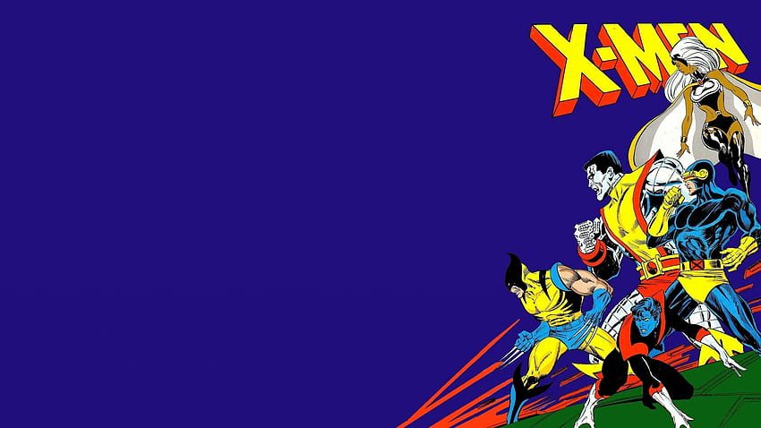 x Männer Comics HD-Hintergrundbild